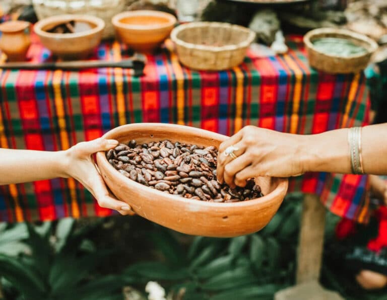 Lake Atitlán yoga retreat cacao ceremony