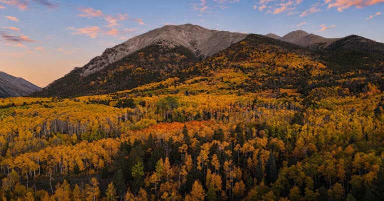 heart based yoga retreat colorado october 2026 fall autumn leaf season